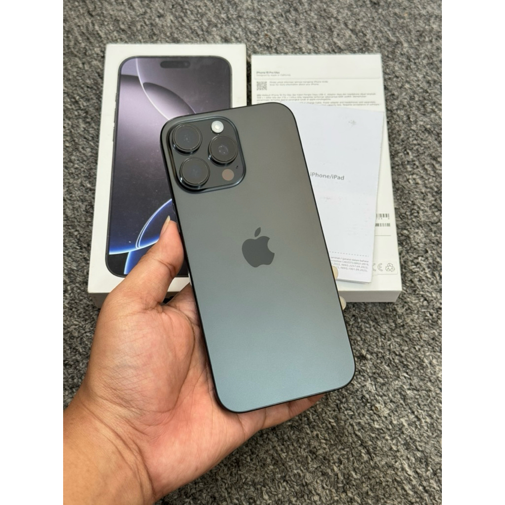 iphone 16 pro max 1tb ibox second fullset original