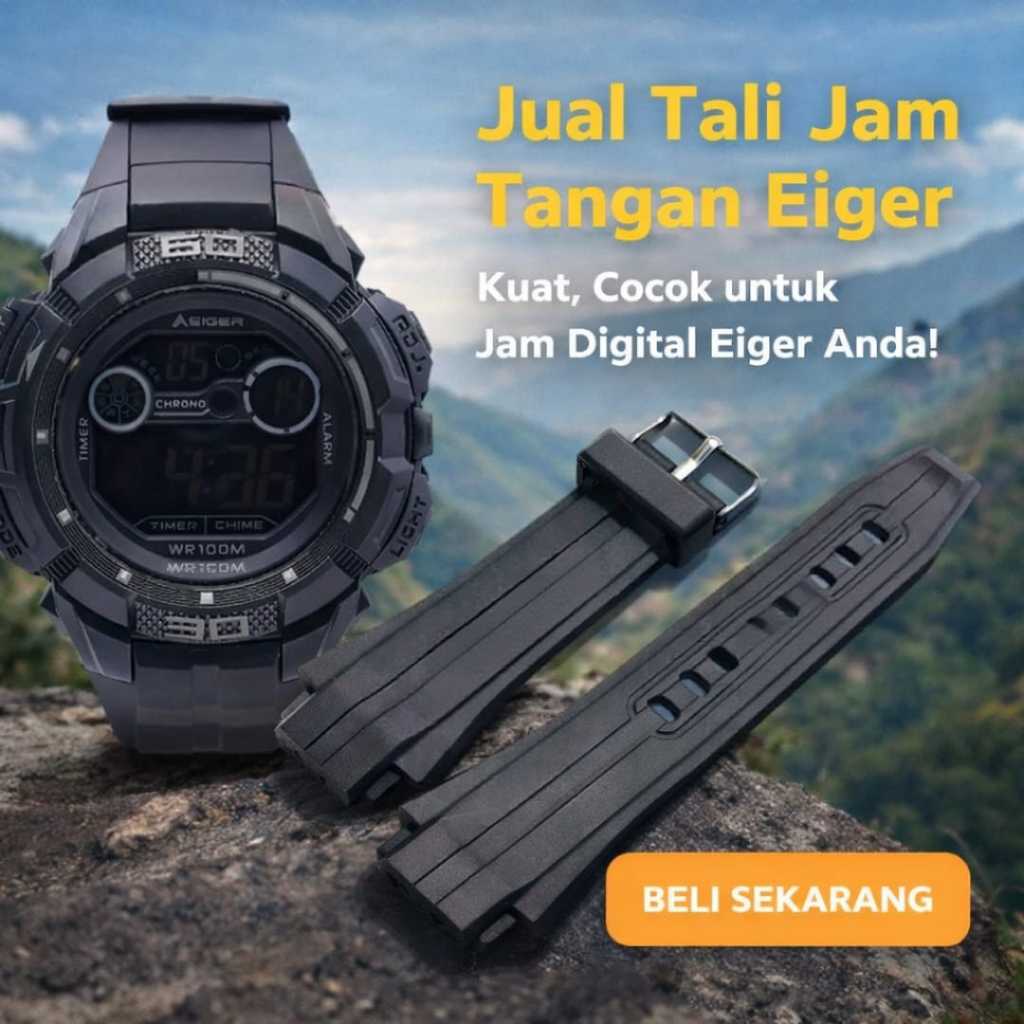 Strap Jam Tangan Ataca 4.1 Ataca  4.0 eiger N828 Strap Kuat Nyaman Outdoor