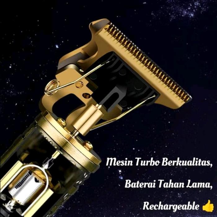 Alat Cukur Kumis Jenggot/HairClipper Vintage T9 Cukuran Kumis Pencukur Rambut Kumis Jenggot