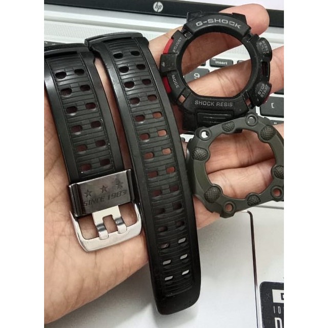 Bezel & Strap G-Shock MUDMAN g-9000-1vdr second original