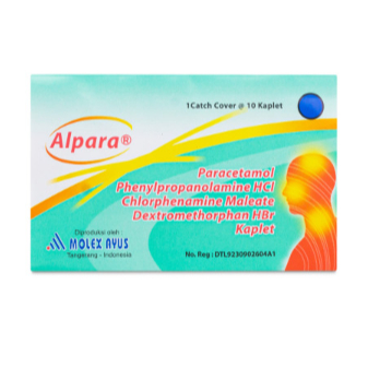 Alpara 1 Strip 10 Tablet - Obat Batuk dan Flu