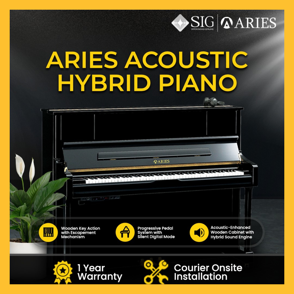 Aries Acoustic Hybrid Piano | Piano Acoustic | Piano Digital