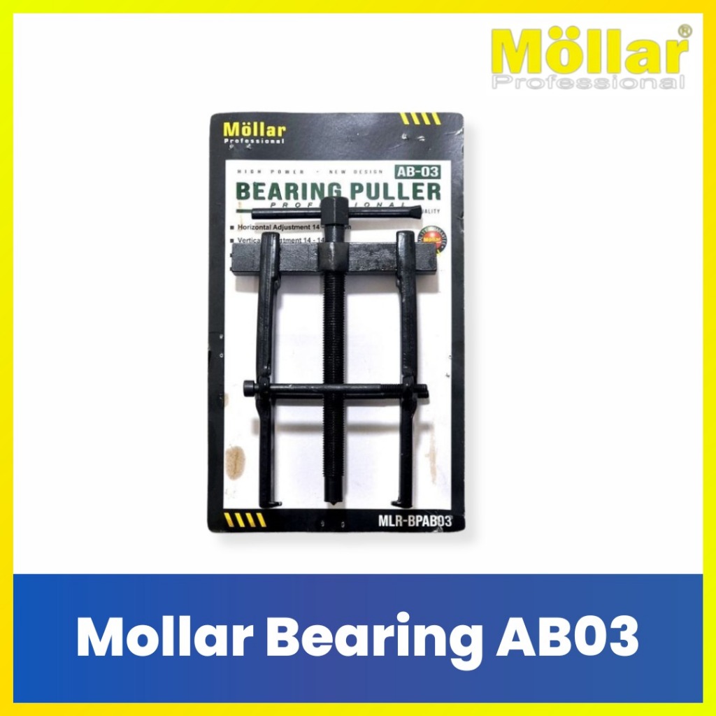 Mollar Treker Bearing AB03 35mm-80mm Original - Tracker Alat Bongkar Lahar Motor Mobil
