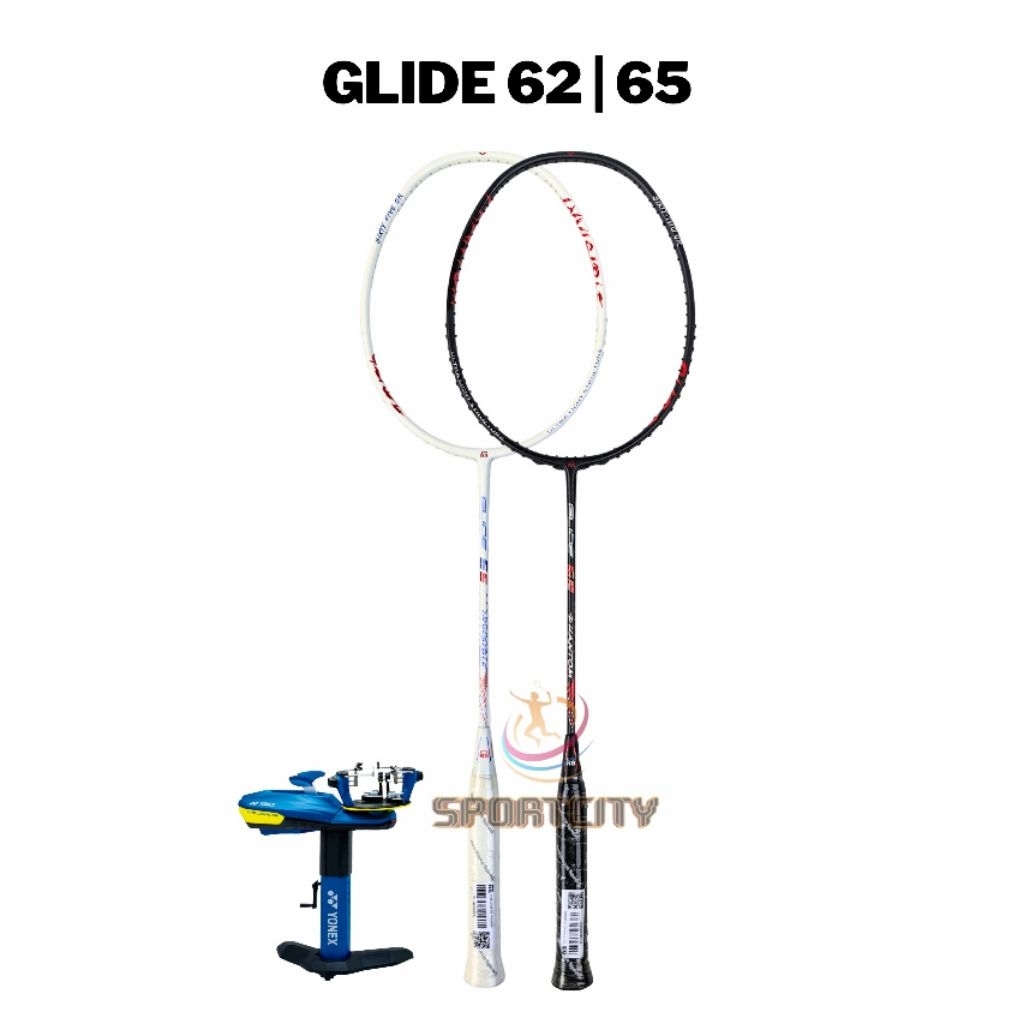 Raket Badminton RS GLIDE 62 65 PHANTOM INVISIBLE 8U 7U Original