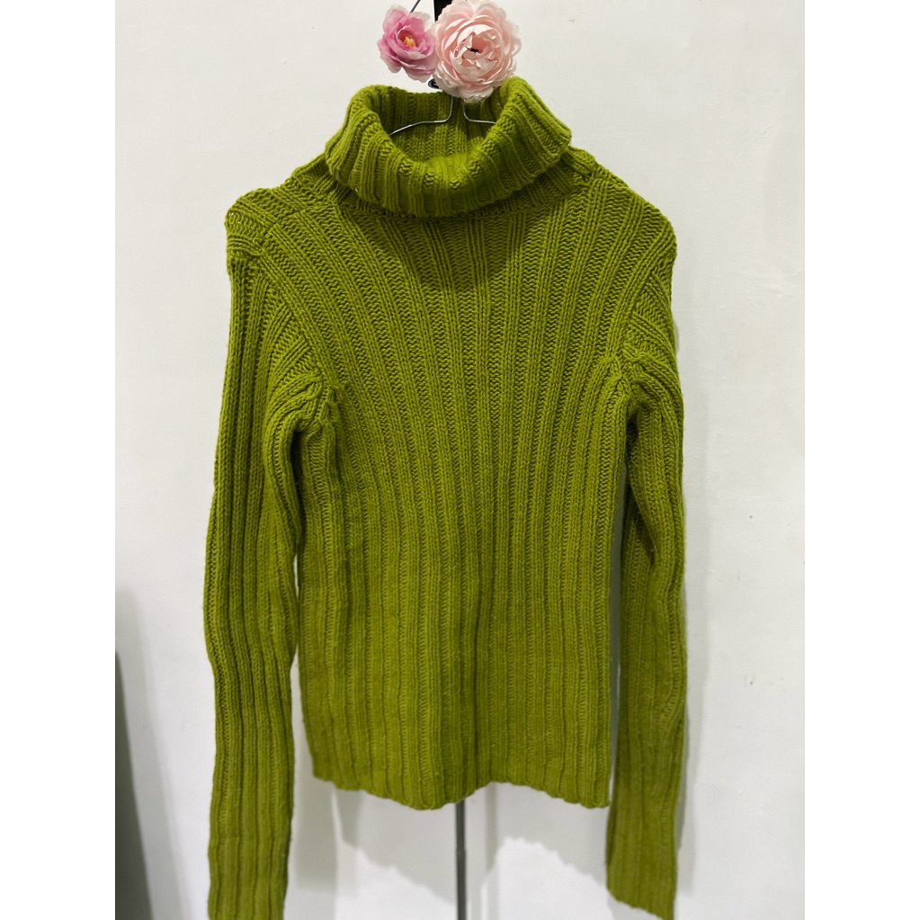 [PRELOVED] TURTLENECK OVERSIZE RAJUT TEBAL