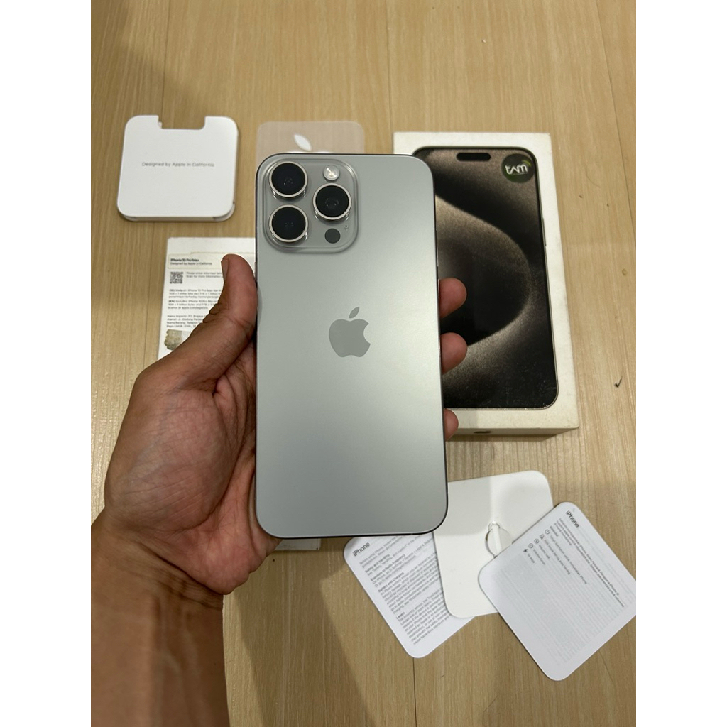 IPhone 15PM512Gb resmi ibox 85% fullset original