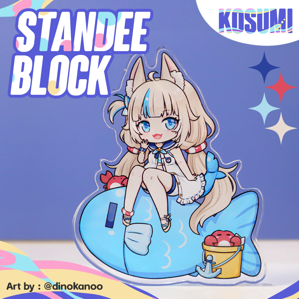 Custom Akrilik Blok Standee // Custom Acrylic Block Standee - Kosumi