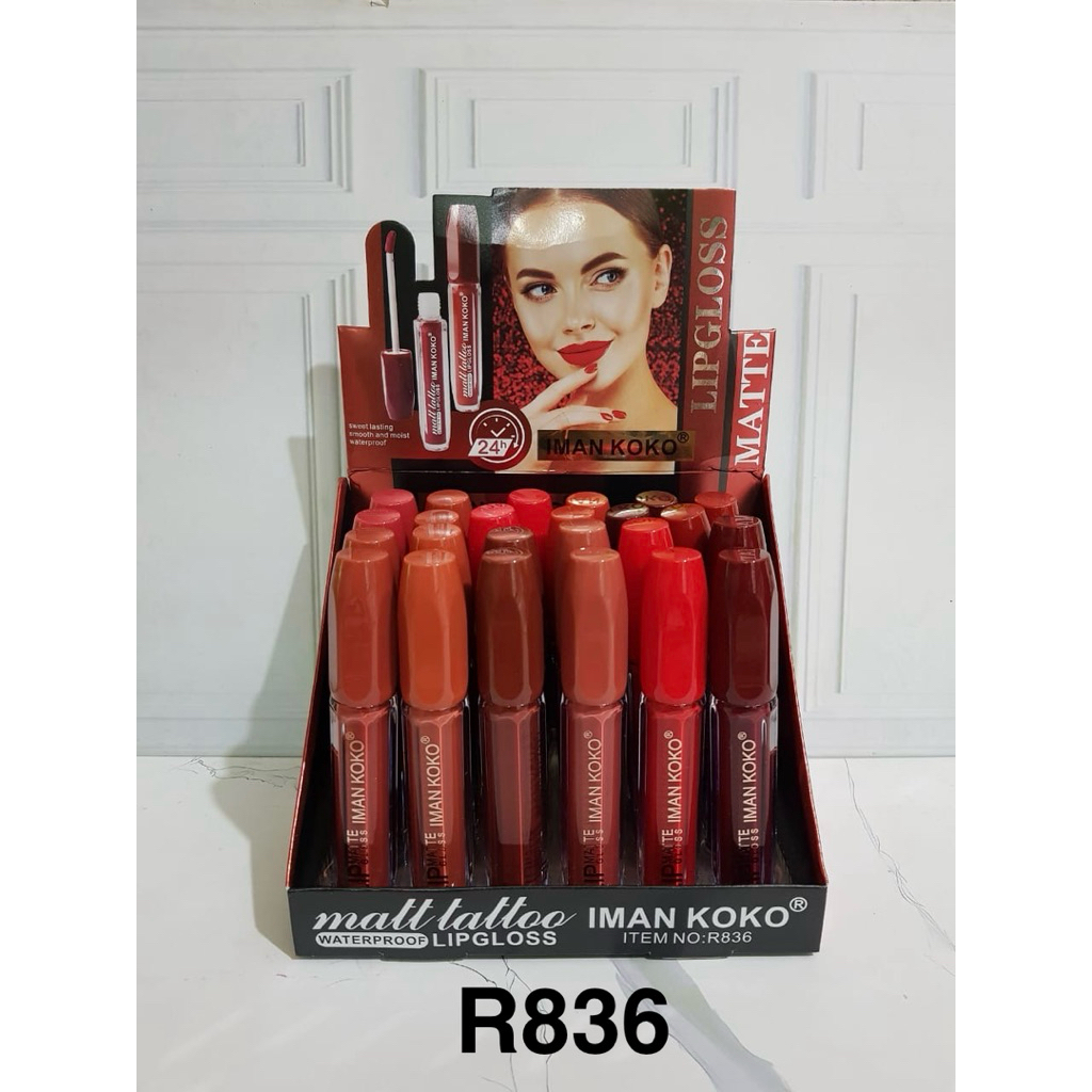 [LUSINAN] LIP GLOSS IMAN KOKO MURAH BPOM