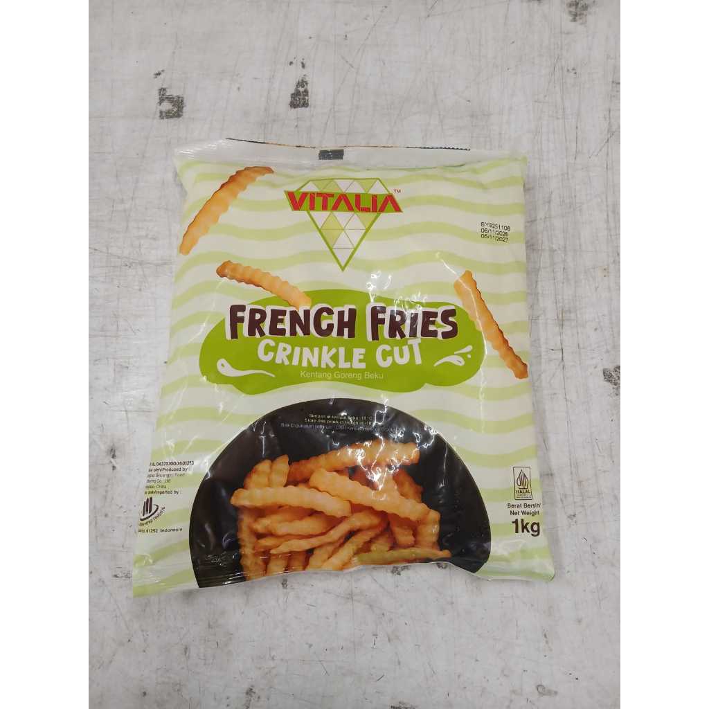 Vitalia Crinkle Cut 1kg Vitalia Crinkle Cut 1kg