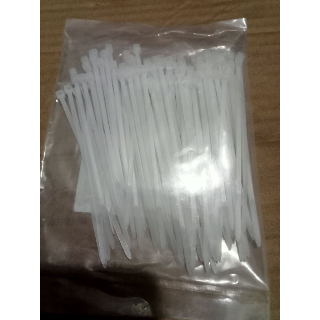 KABEL TIES NYLON CABLE TIE PUTIH KECIL / KABEL PENGIKAT - Kabel Tis Kecil