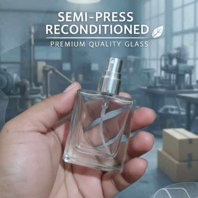 Botol Parfum 30 Ml Semi Press (Rekondisi)