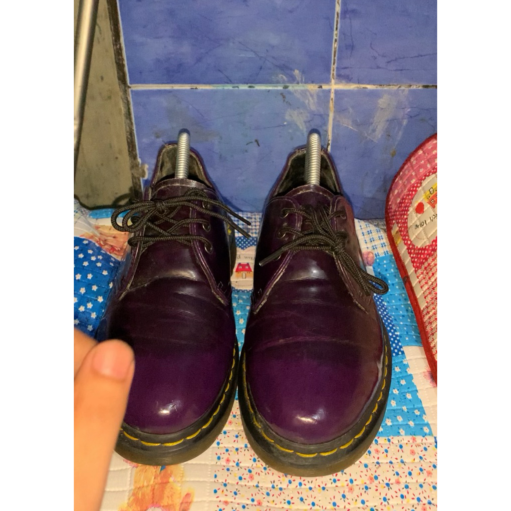 Dr martens 1461 vegan purple low size 41