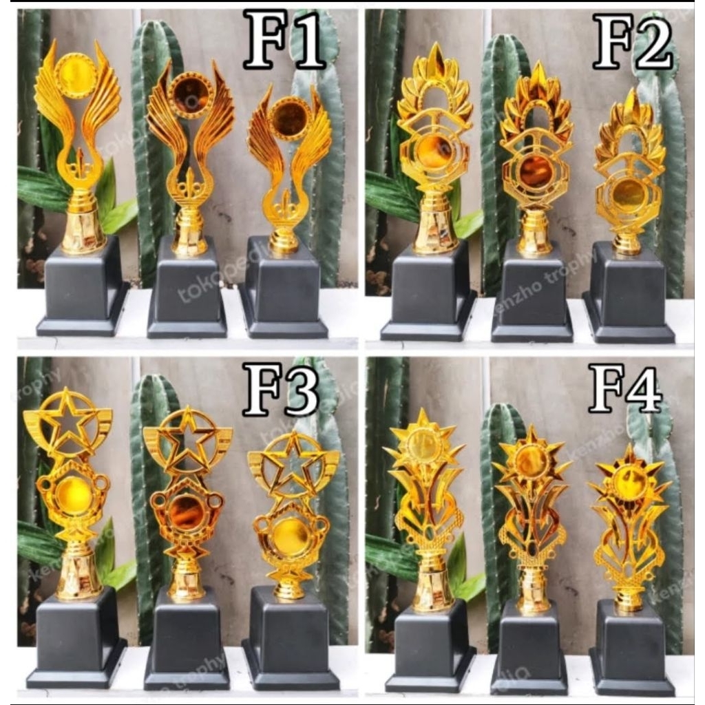 PIALA SET STANDAR 123 HARGA GROSIR isi 10 SET ( 30 piala )