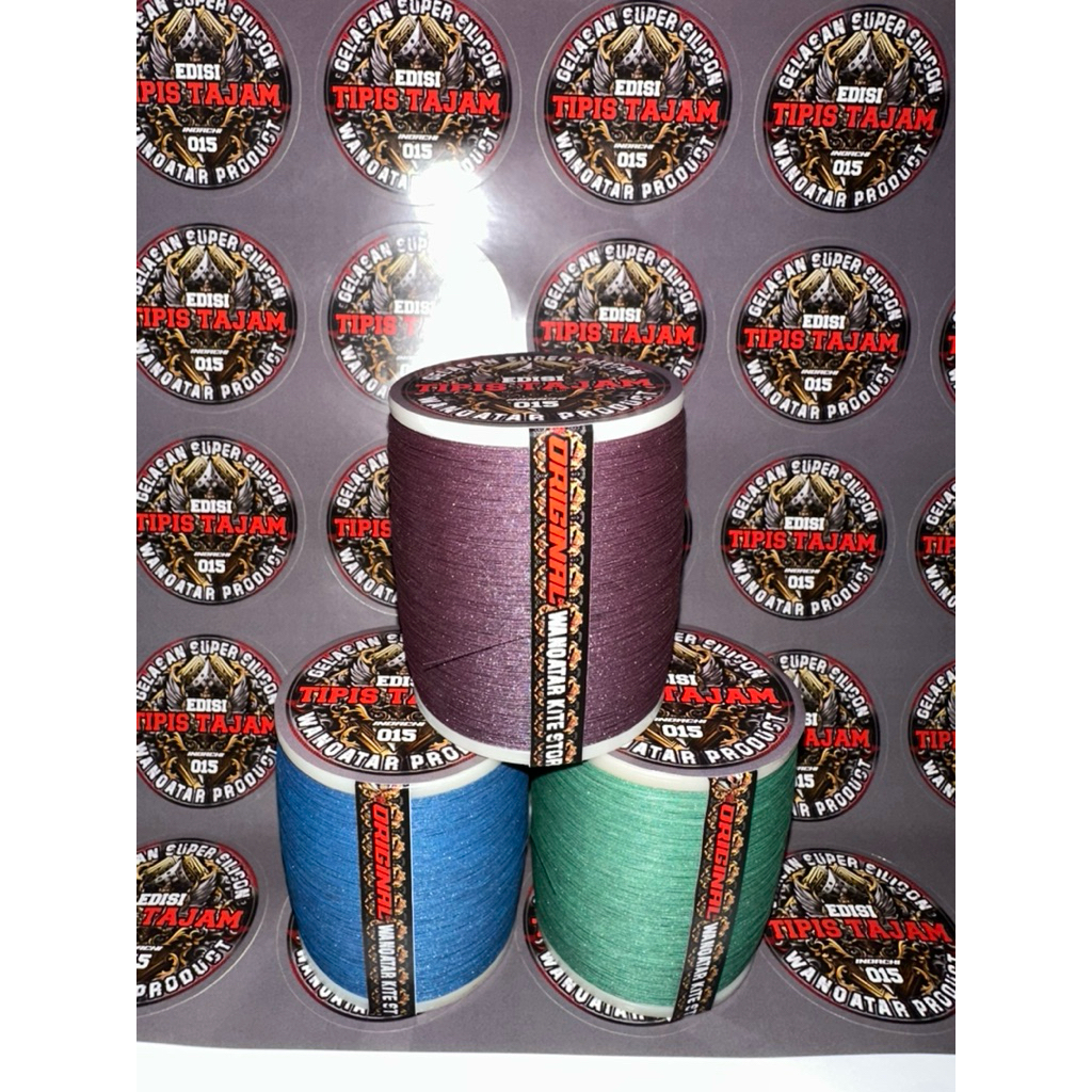 [EDISI MOLOR 015 2000yard] Gelasan Senar Mati MOLOR 015 EDISI TIPIS TAJAM by WANQATAR Murah tajam kh