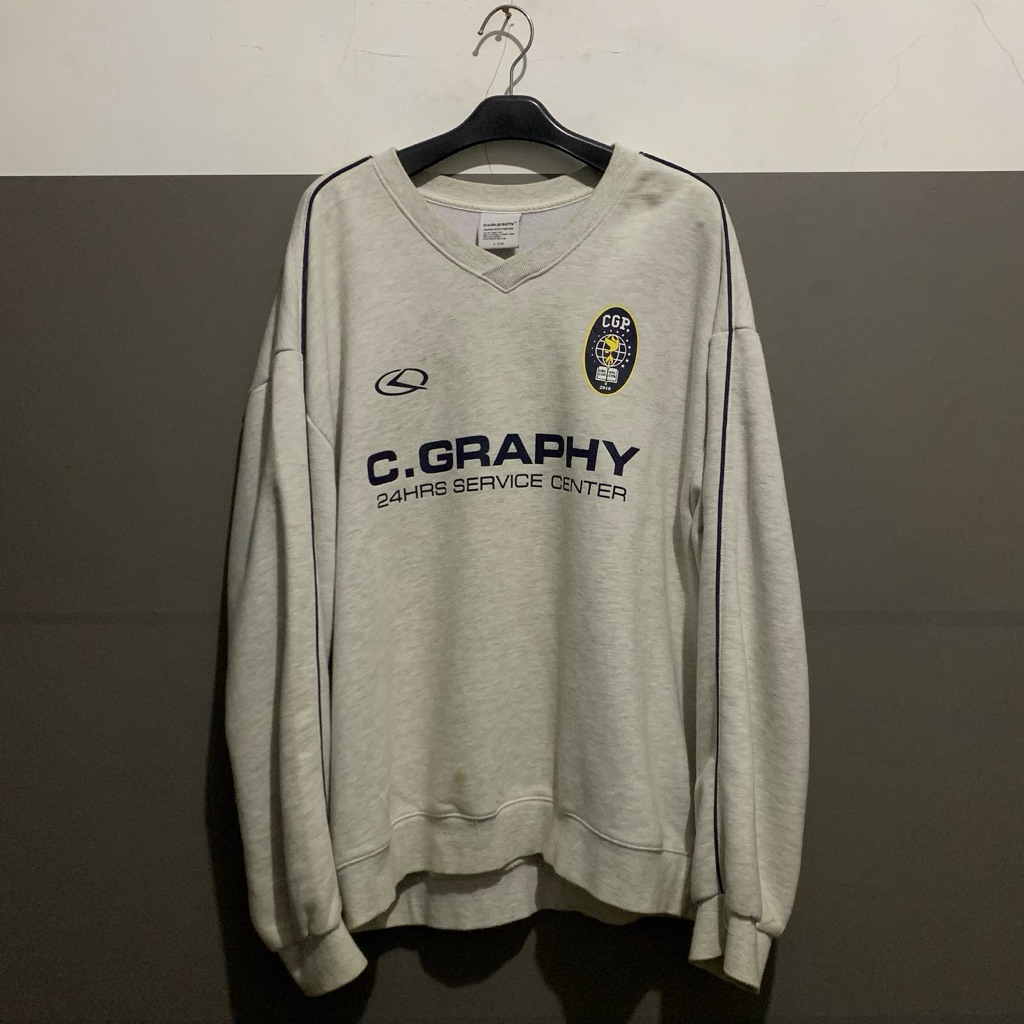 Crewneck Code Graphy