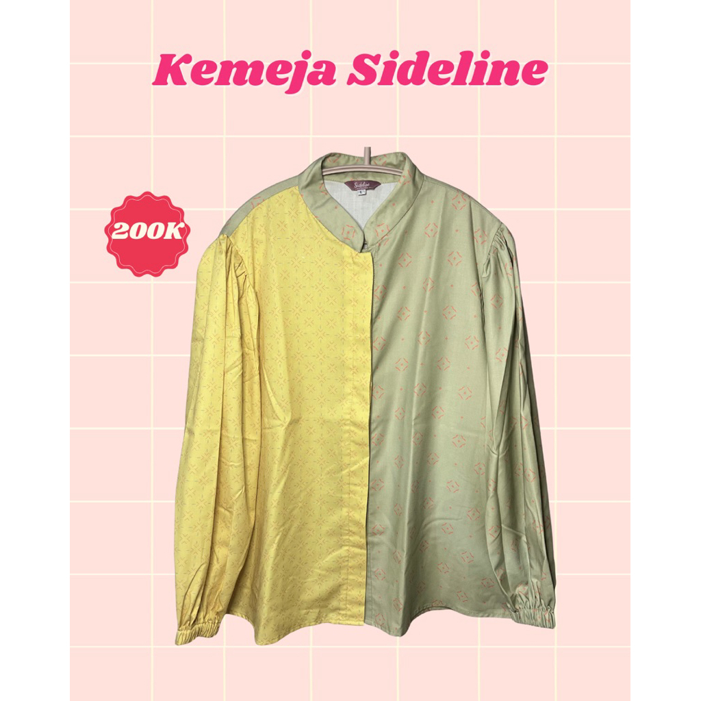 Kemeja sideline (preloved)