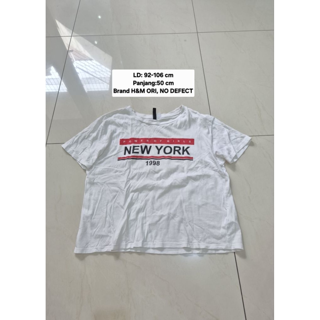 Kaos H&M ORIGINAL