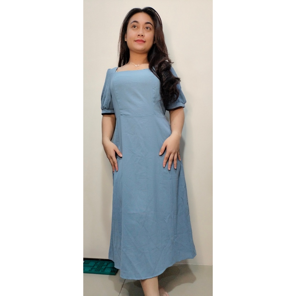 Vonda Long Dress Kasual-Dress kasual-Dress pesta