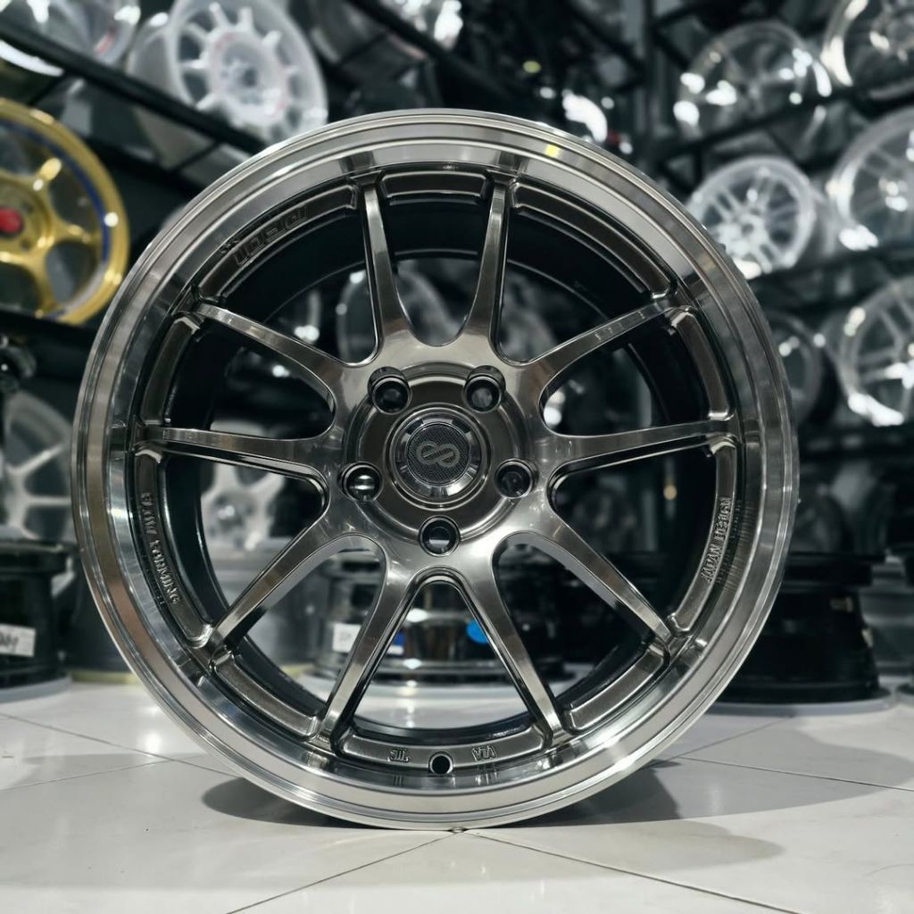 velg enkei pf01 hyper black polis ring 17 lebar 8 velg mobil ring 17 pnp mobil reborn venturer Innov