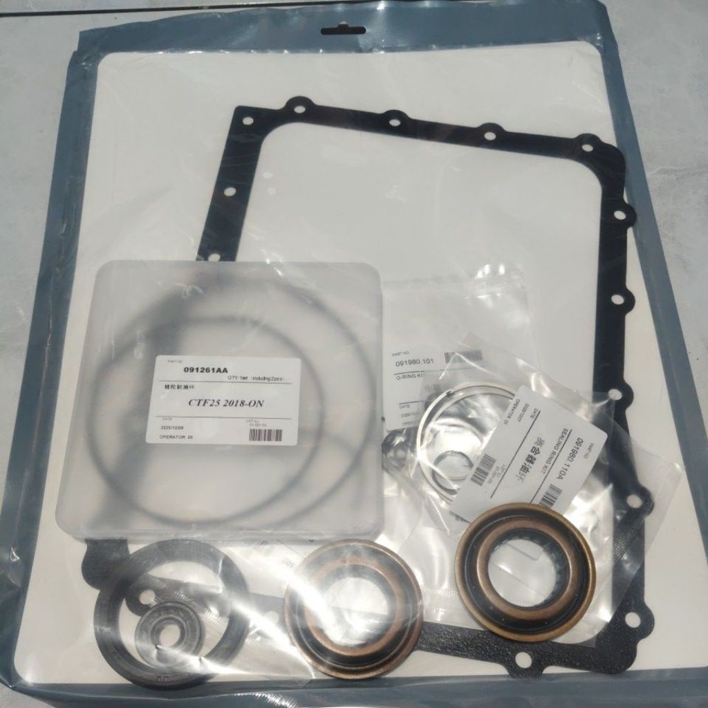 packing set sealkit set matic wuling almaz cortez cvt ctf25