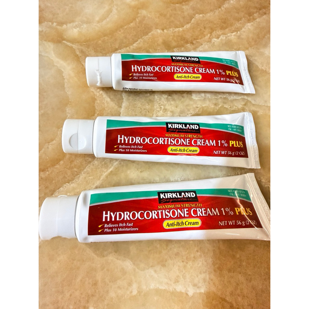 Kirkland Signature Maximum Strength Hydrocortisone Cream 1% with Aloe utk iritasi dan gatal anti itc