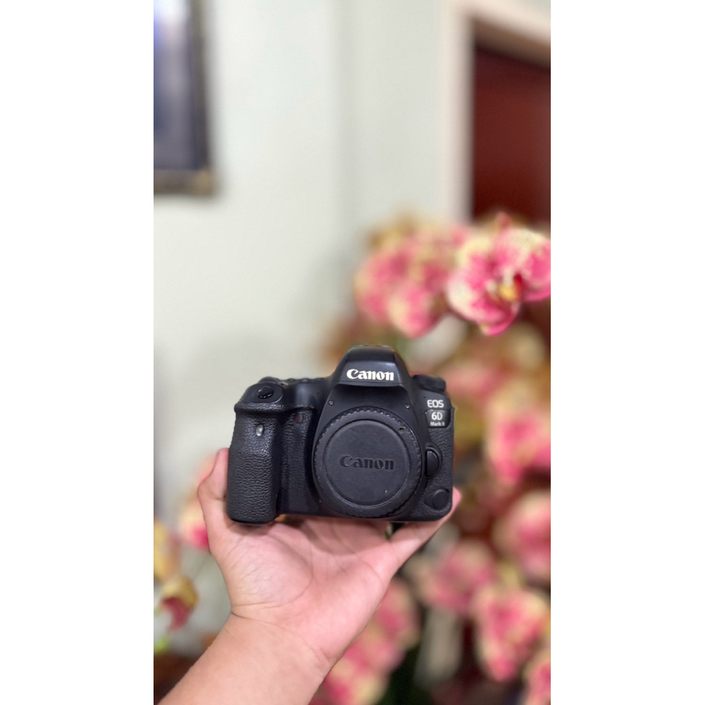 canon 6d mark 2 siap dipakai kerja