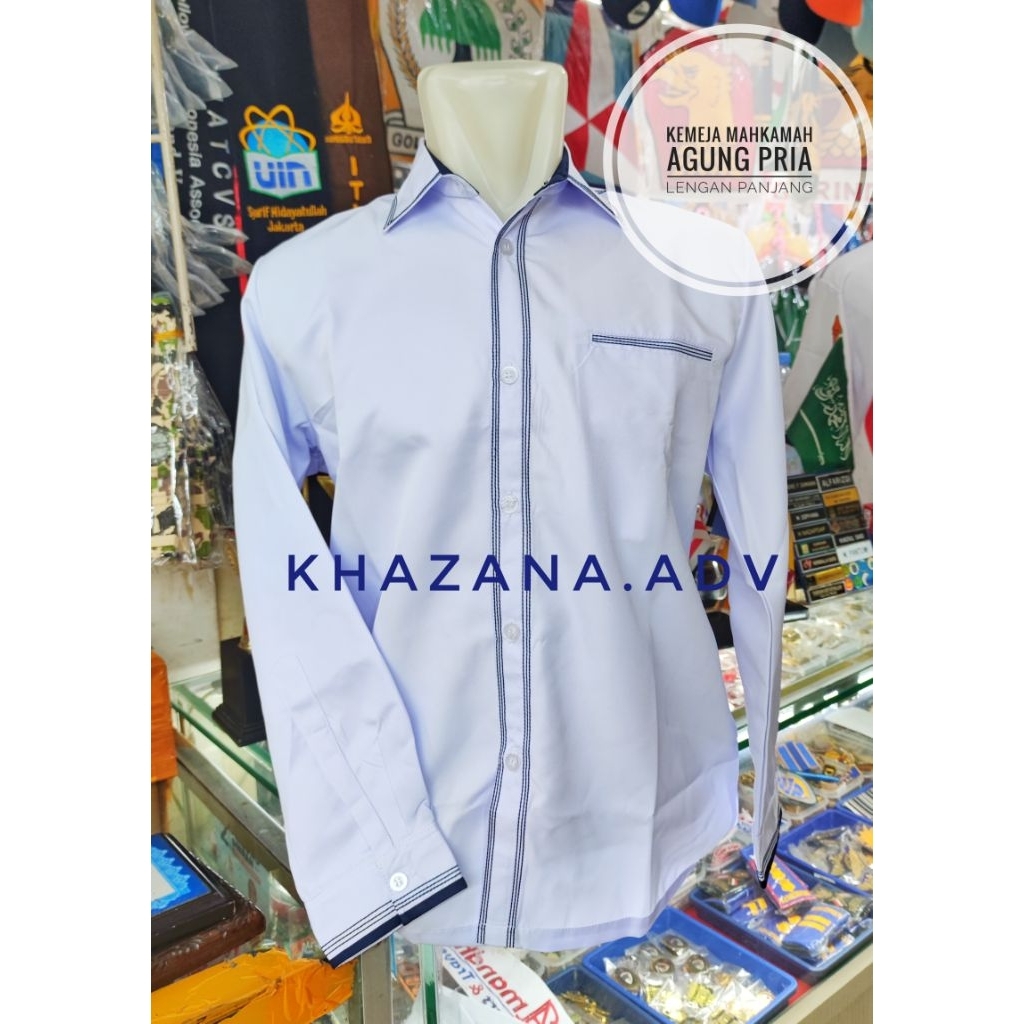 KEMEJA MAHKAMAH AGUNG PRIA / KEMEJA MA PRIA LENGAN PANJANG