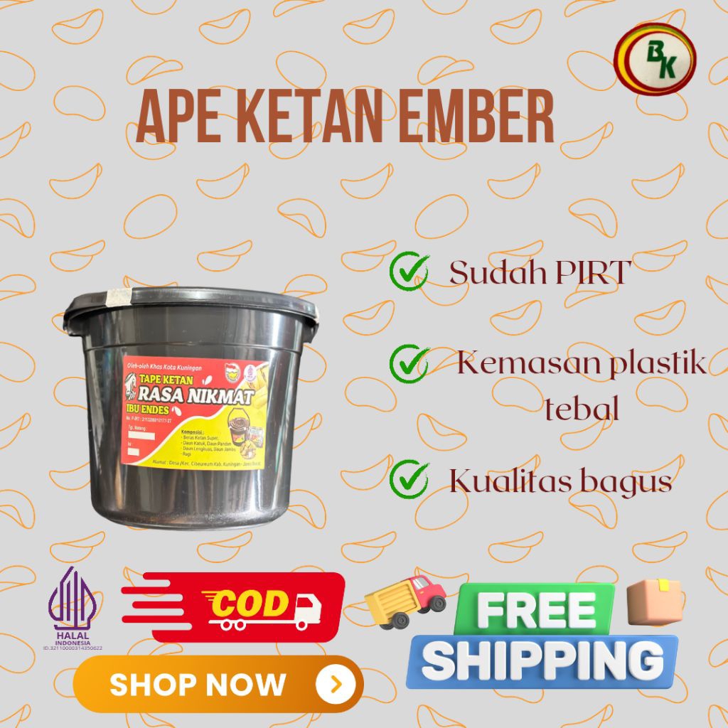 TAPE KETAN EMBER