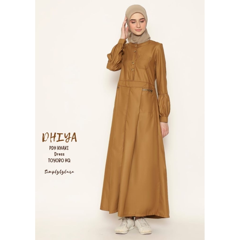 gamis dhiya simply by laisa