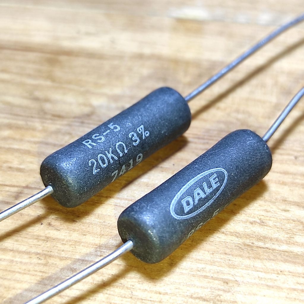 Resistor 20K 5 Watt DALE RS-5 Wirewound