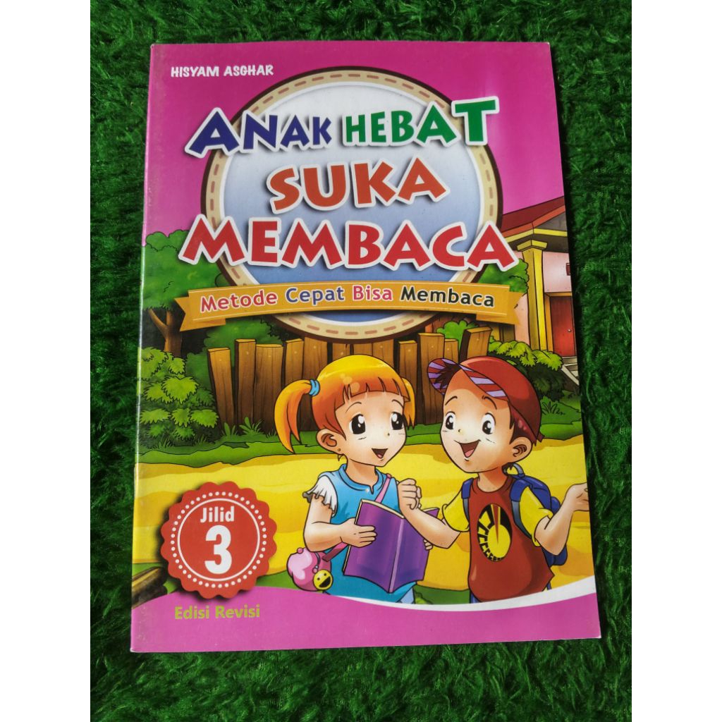 Buku Membaca Anak PAUD/TK Seri Anak Hebat Suka Membaca,per jilid _ jilid 3
