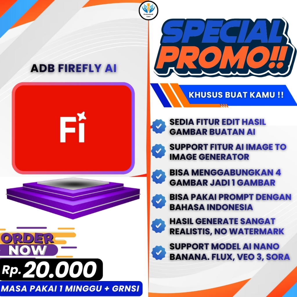 Adobe Firefly Generative Fill 4000 Credit - Resmi