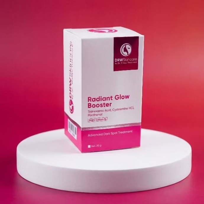 Krim malam radiant glow booster drw skincare