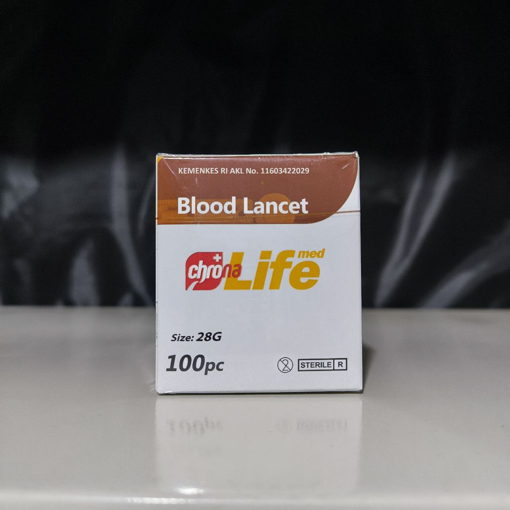 Blood Lancet 28G / Jarum Lancet / Jarum test darah / Jarum untuk Alat Easy touch / jarum untuk Nesco