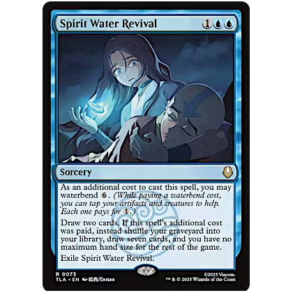 MTG Magic The Gathering Avatar: The Last Airbender: Spirit Water Revival R 0073 TLA