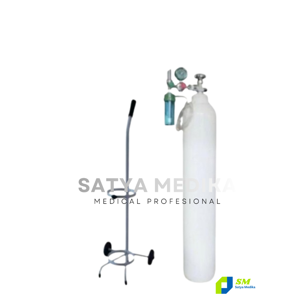 tabung oksigen 2m3 Lengkap - Tabung oksigen 2 kubik + isi siap pakai