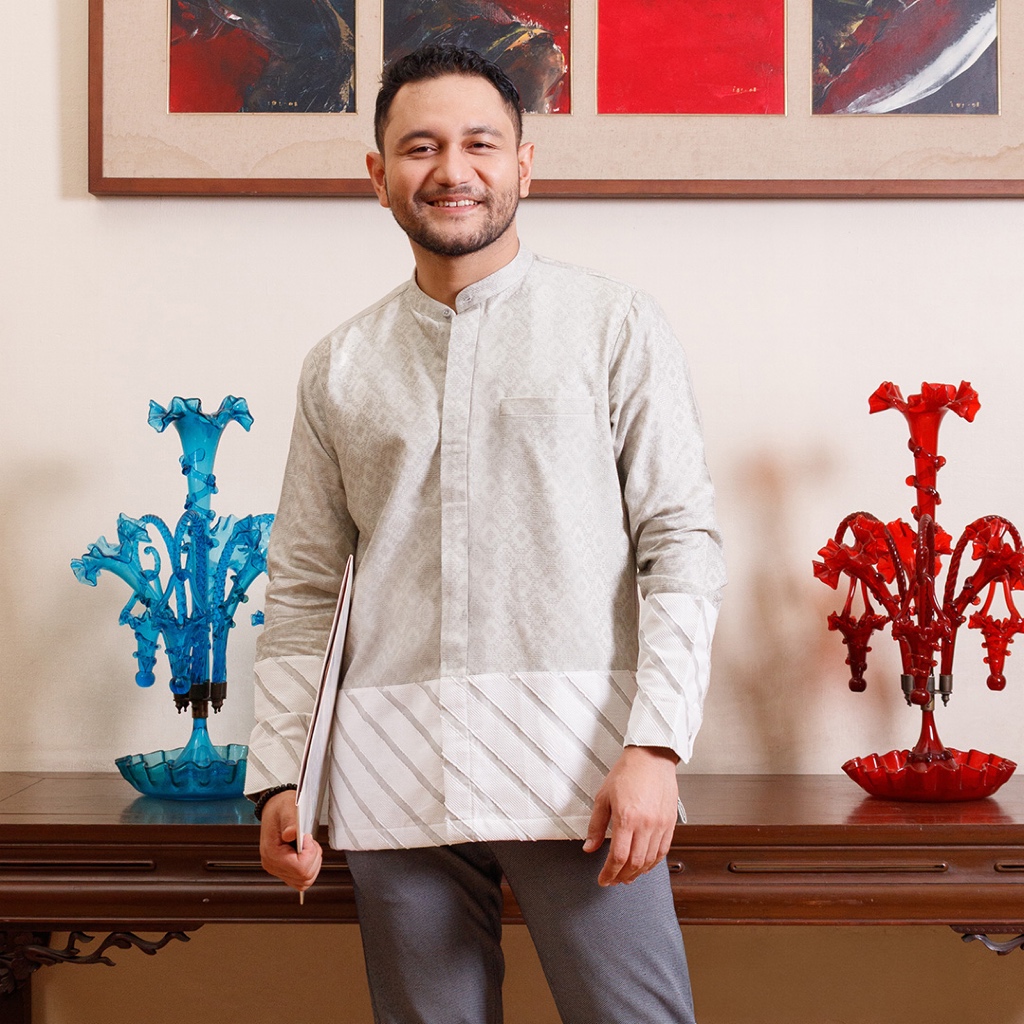 Bureba - Bonolo Kemeja Tenun Lengan Panjang