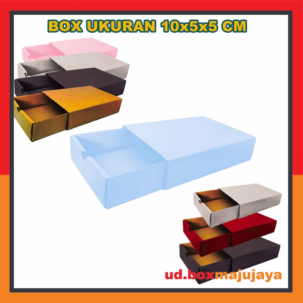 Box Sleding 10x5x5 Cm/ Box hotwells/ Kardus Slide