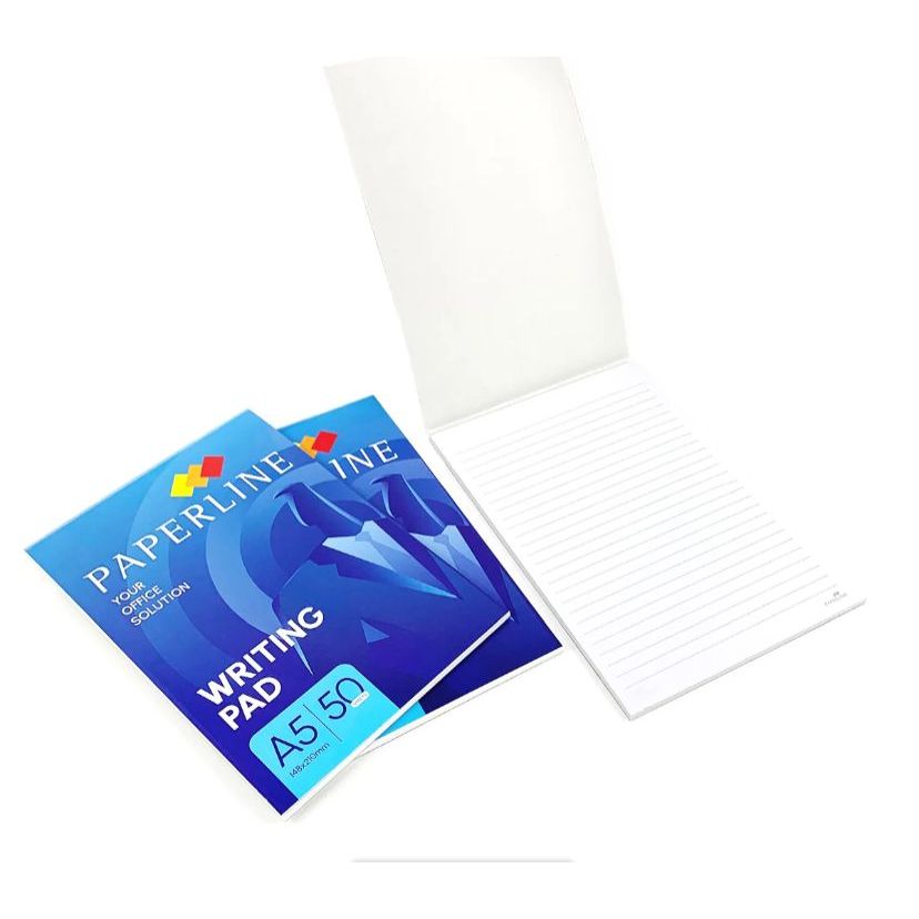 PAPERLINE BUKU SEMINAR / WRITING PAD / BLOK NOTE GARIS A5 ISI 50 LEMBAR (1 PCS)