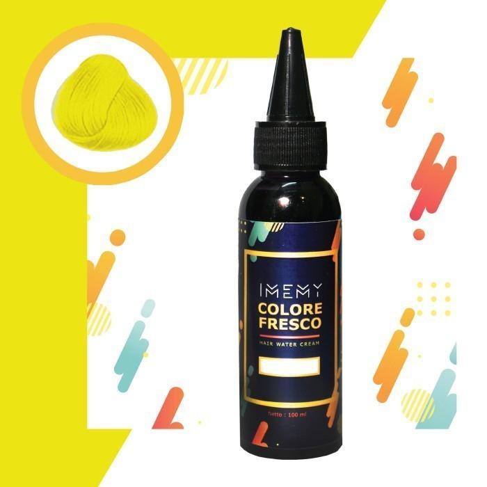 Pewarna Rambut Warna Lemon Colore Fresco Hair Water Cream