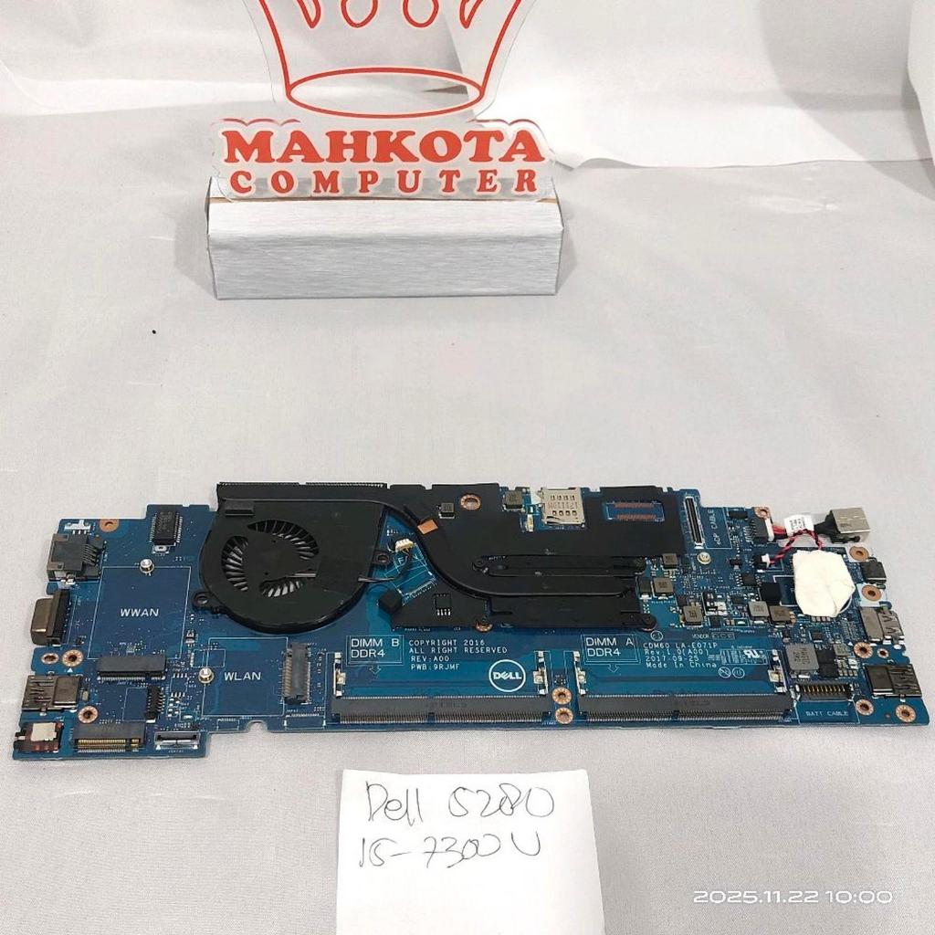 Mainboard Laptop Dell Latitude E5280 LA-E071P Plus Procesor i5 7300U Original