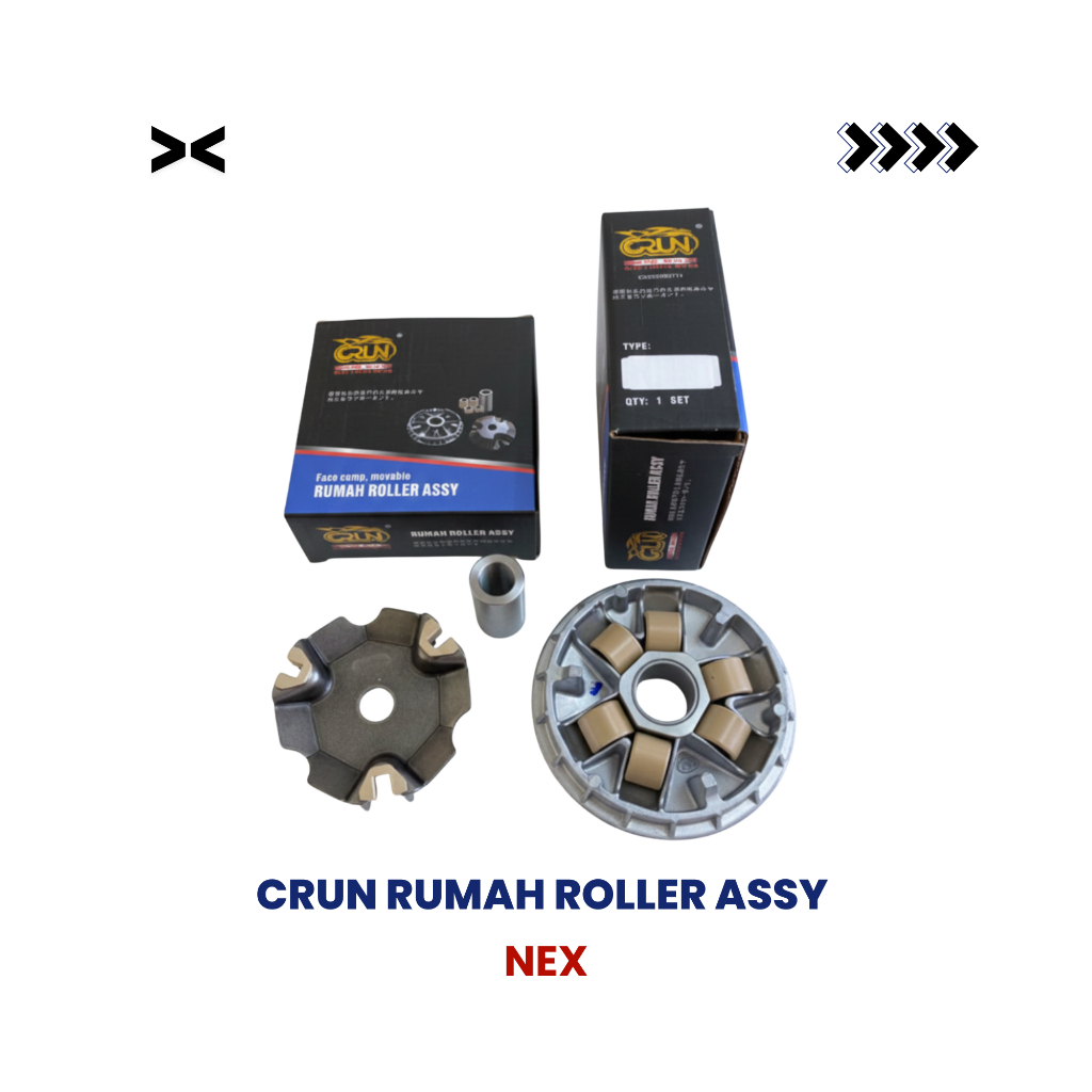 CRUN Rumah Roller Assy CVT Motor Nex | Rumah Roller Motor Matic