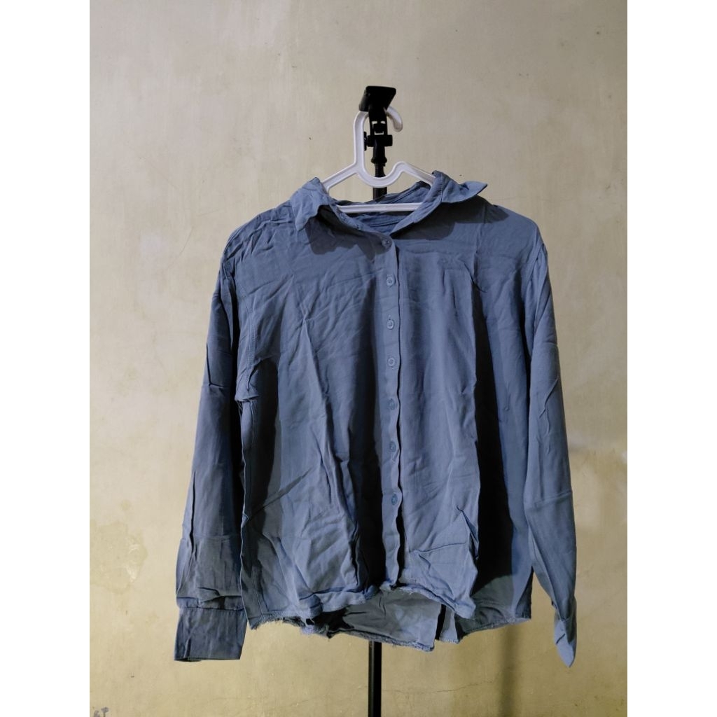 Kemeja Biru Wardah