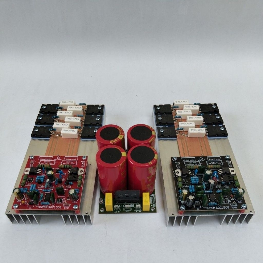 paket murah socl 506 modifan plus psu 80v x 4siap pakai