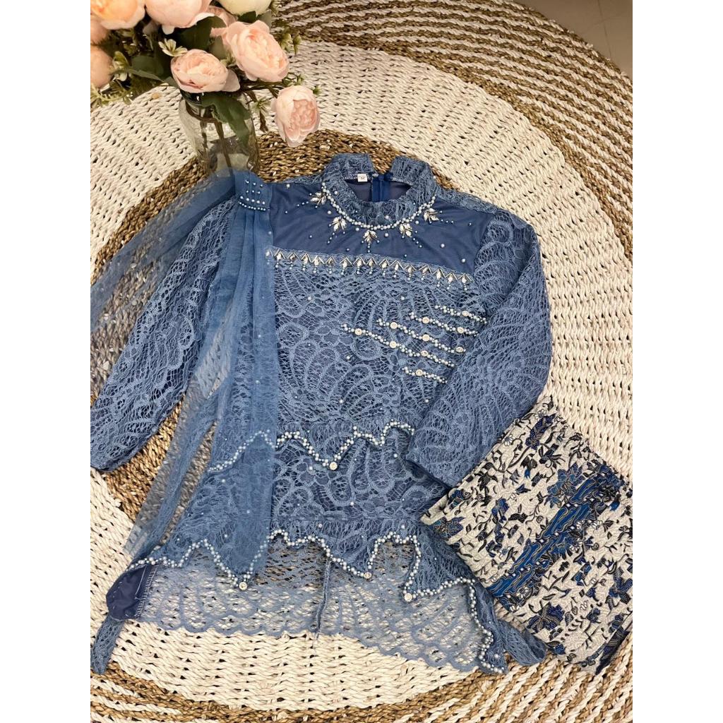 Setelan Atau Atasan Kebaya Anak Free Slayer Pundak Lepas Pasang Kebaya Pesta Dan Wisuda Anak Usia 5 