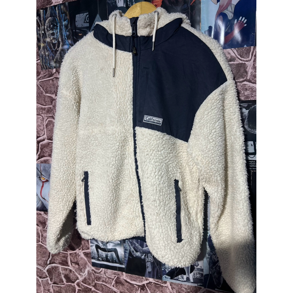 hoodie zipper sherpa WHO.A.U