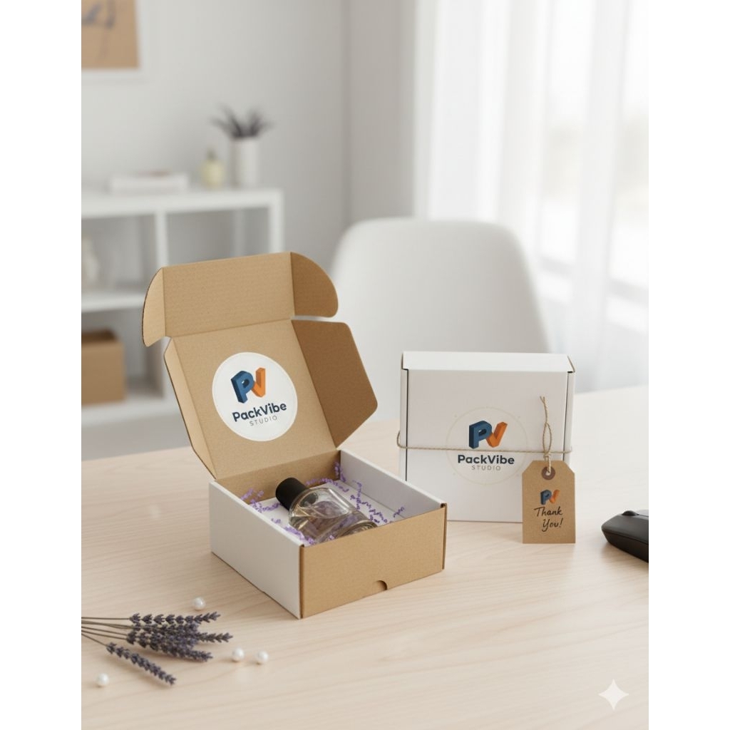 [Packvibe] Box Kardus Botol Parfum Hetric 30ml 50ml Tebal & Rapi | Packaging Dus Parfum Souvenir