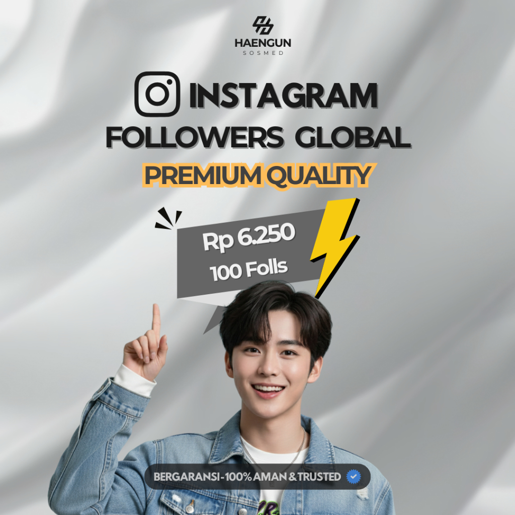 Followers IG Global Real Aktif Permanent Follower Instagram - HIGH QUALITY