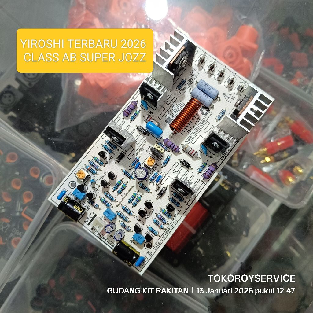 Kit Driver power amplifier Yiroshi terbaru 2026