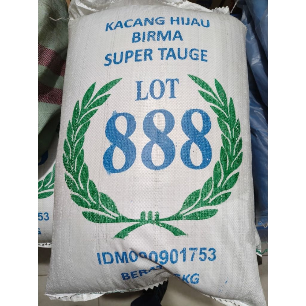 Kacang Hijau Birma 888 Super Toge 25kg